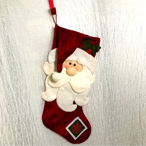 Extra Big Santa Claus Christmas Stocking - Picture 1 of 16